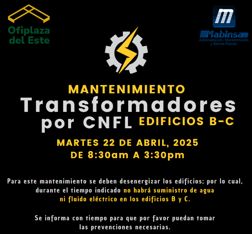 Cierre de oficinas- 22 abril del 2025